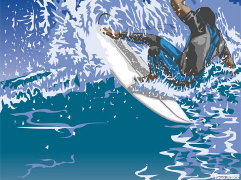 Surfer Cutback