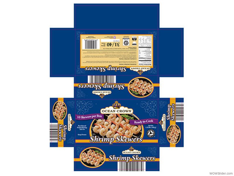 Ocean Crown Skewer Shrimp