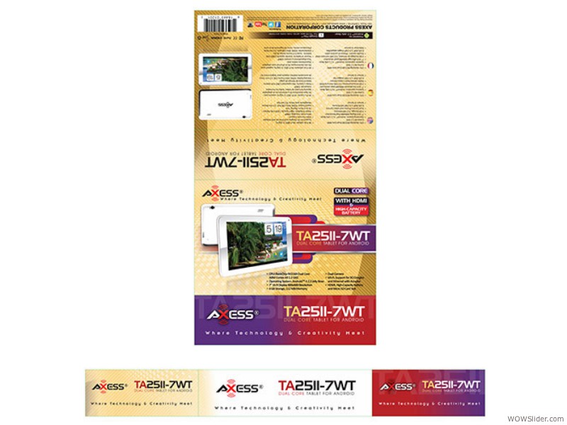 Axess TA2511 Android Tablet