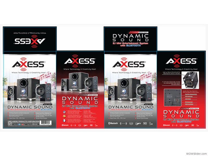 Axess MSBT3907 2.1 Shelf System