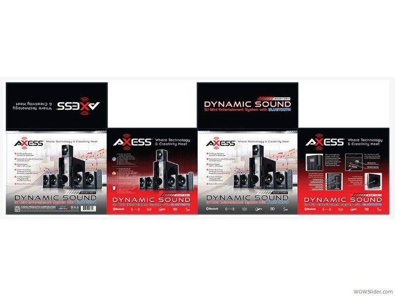 Axess MSBT3909 2.1 Shelf System