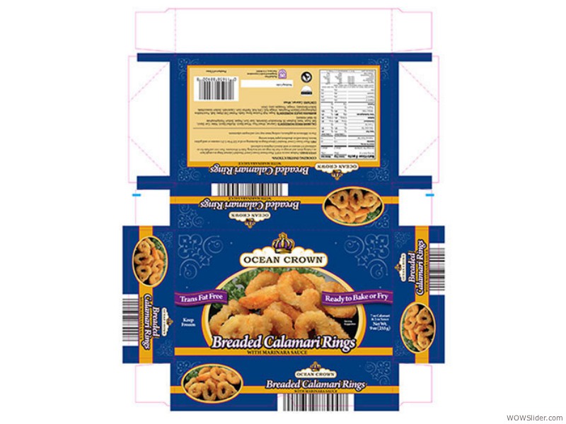 Ocean Crown Calamari Box