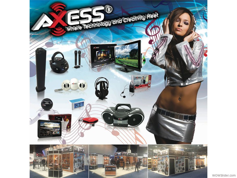 Axess Display for CES Show