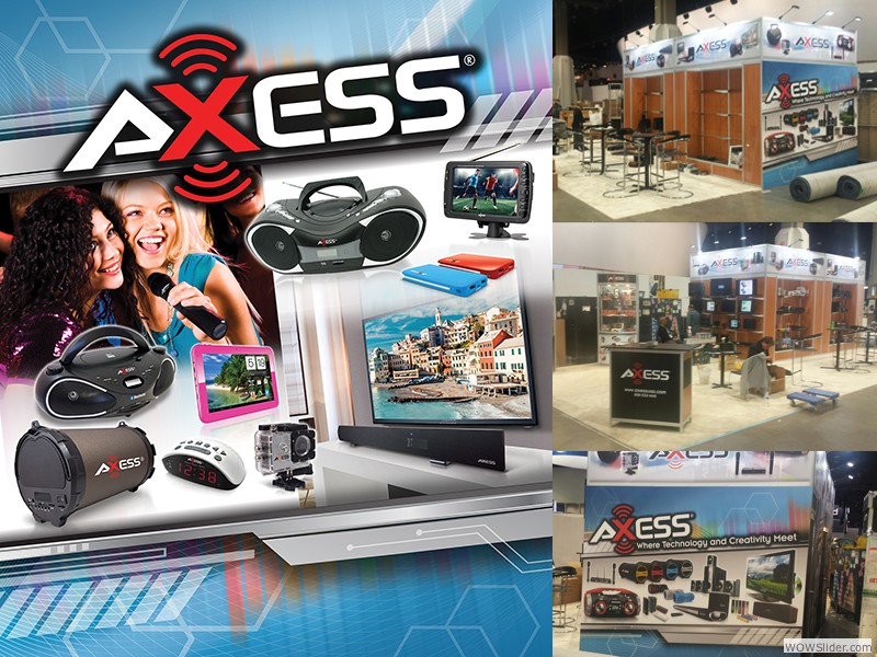 Axess Display for CES Show